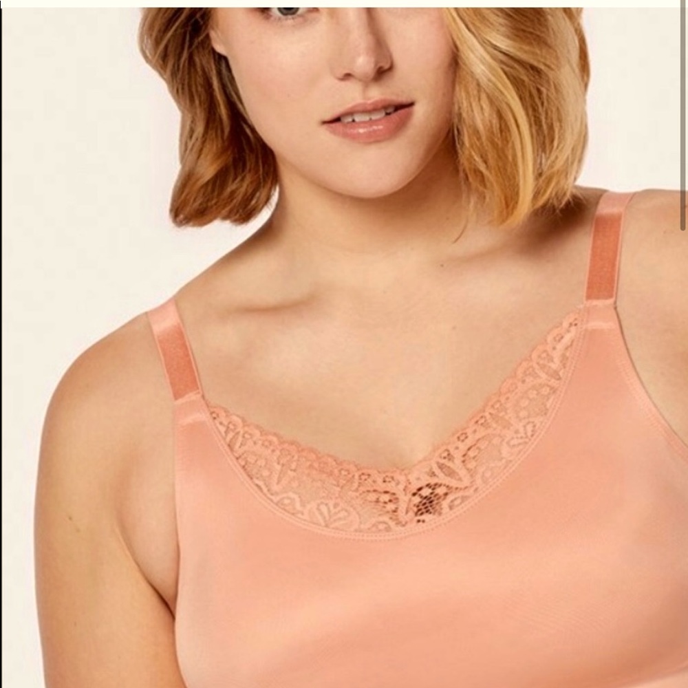 Ruby Ribbon Diva Lace Cami Coral 42